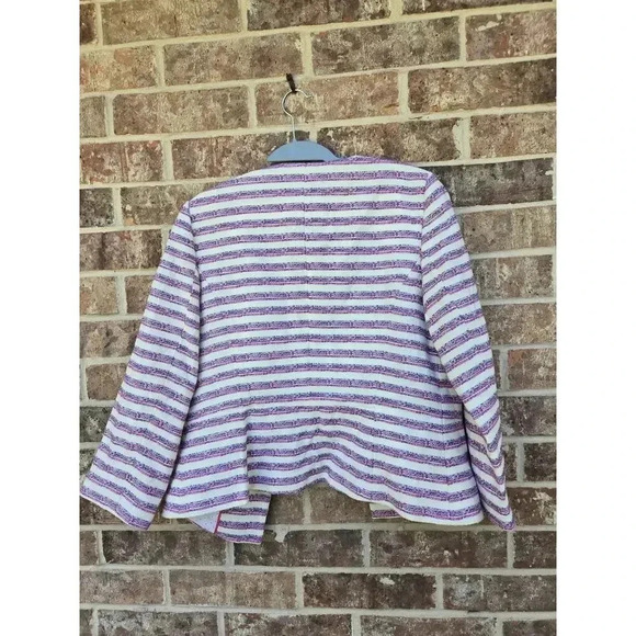 Talbots Tweed Blazer Jacket Women Size 10 - Picture 4 of 4